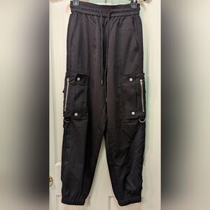 Women's Black Cargo Pants